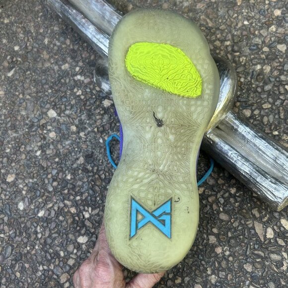 Nike Men’s PG2 2018 Mamba Mentality Zoom Purple Sneakers Size 10.5 AO2986-001 - Picture 10 of 15